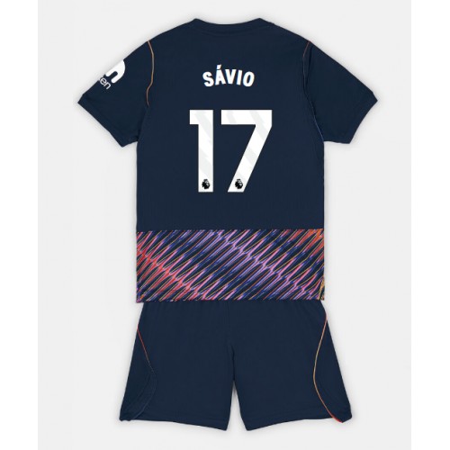 Tottenham Hotspur Savio #17 Udebane Trøje Børn 2026-27 Kortærmet (+ Korte bukser)